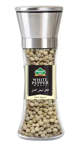 Mehran White Whole Pepper Grinder 120G