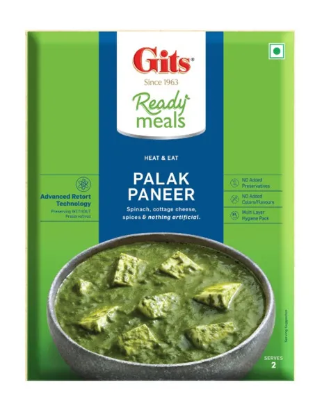 Gits Palak Paneer 300G