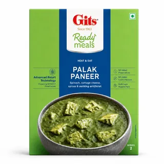 Gits Palak Paneer 300G