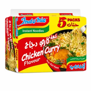 Indomie Instant Noodles Chicken Curry Flavour 5X77G