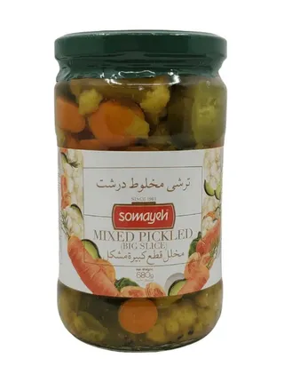 Somayeh Mixed Pickle Big Slice 680G