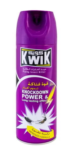 Kwik Flying Insect Killer Odourless Spray 400Ml