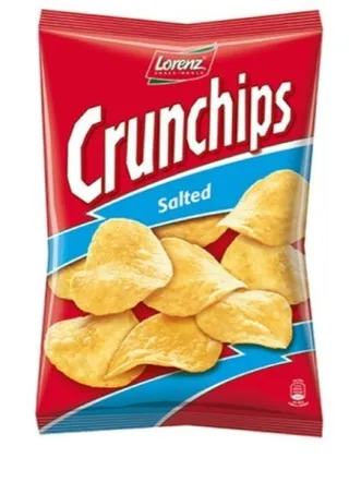 Lorenz Crunchips Salted 100G