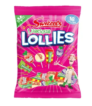 Swizzels Luscious Lollies Candy Pouch 176G