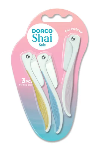 Dorco Shai Foldable Eyebrow Razors