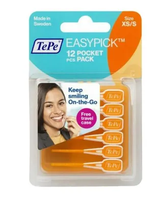 Tepe Small Size Easypick Pocket Pack 12Pcs