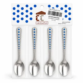 CCC Stainless Steel Moka Spoon Set 12Pcs
