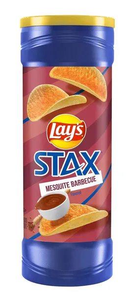 Lay's Stax Potato Crisp Mesquite Barbeque 155.9G