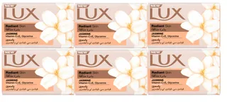 Lux Bar Soap Radiant Skin Jasmine 6X120G