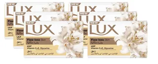Lux Bar Soap Flaw-Less Lily 6X75G