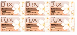 Lux Bar Soap Radiant Skin Jasmine 6X75G