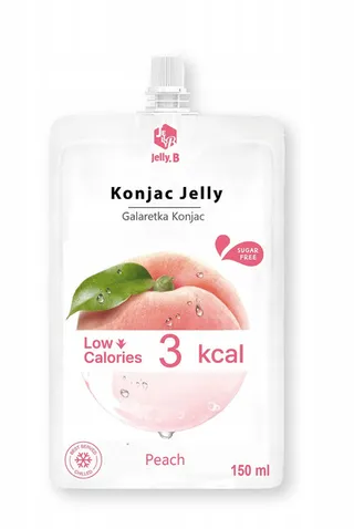 Jelly.B Low Calories Drinkable Konjac Peach Jelly 150Ml