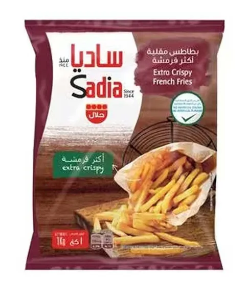 ساديا إكسترا بطاطا مقلية مجمدة ومقرمشة 1 كجم