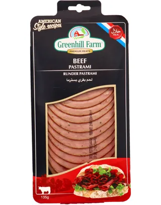 Greenhill Beef Pastrami 135G