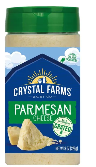 Crystal Farm Grated Parmesan Shaker 226G