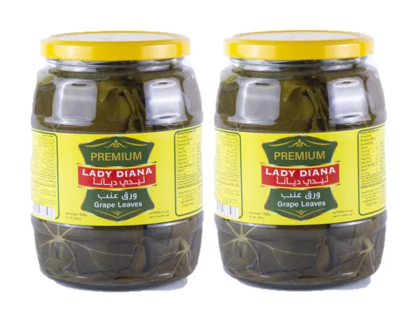 Lady Diana Premium Grape Leaves 2X454G