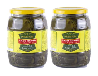 Lady Diana Premium Grape Leaves 2X454G