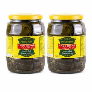 Lady Diana Premium Grape Leaves 2X454G
