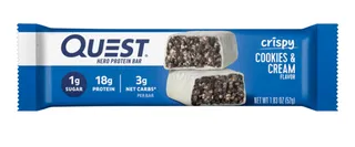 Quest Hero Protein Bar Crispy Cookies & Cream 52G