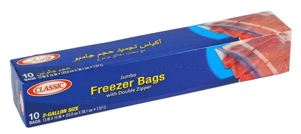 Classic Snap & Seal Food Storage Bags 12's