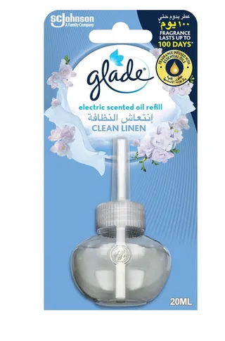 Glade Electric Diffuser Scented Oil Clean Linen 20Ml