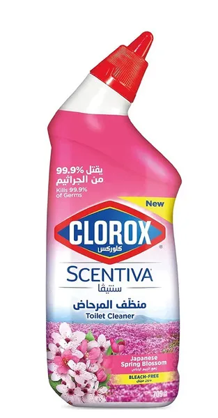 Clorox Scentiva Toilet Cleaner Spring Flower 709Ml