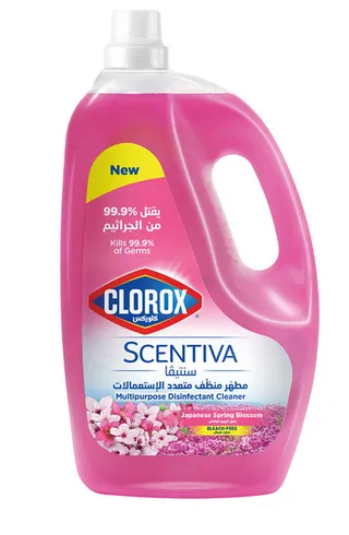 Clorox Scentiva MultiPurpose Disinfectant Cleaner Floral 3L