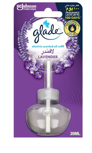 Glade Electric Refill Scented Oil Lavendar 20Ml