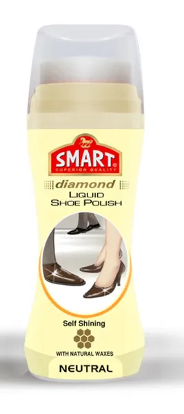 Smart Diamond Liquid Shoe Polish Neutral 80Ml