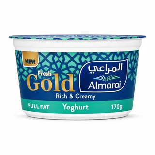 المراعي زبادي ذهبي طازج غني كريمي 170 مل