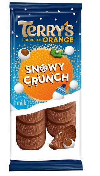 Terry's Chocolate Orange Snowy Crunch 90G