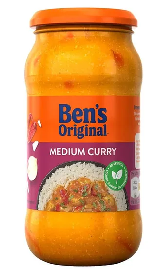 Ben's Original Medium Curry Sauce 440G