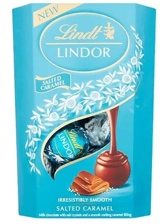 Lindt Lindor Salted Caramel Truffle Box 200G