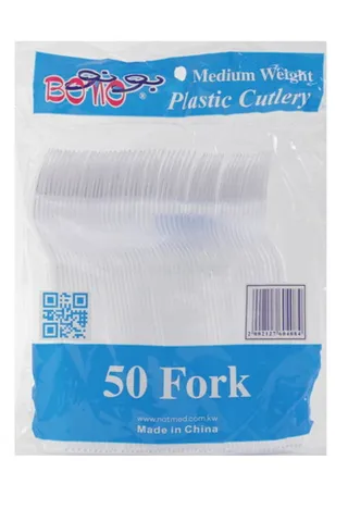Bono Food Forks Clear 50's