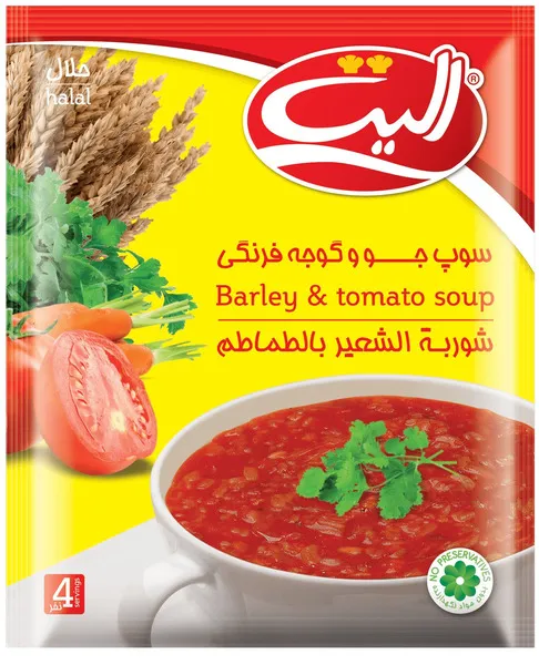 Elite Barley & Tomato Soup 65G
