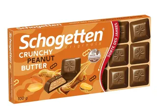 Schogetten Originals Crunchy Peanut Butter 100G