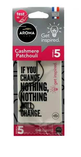 Aroma Car Air Freshener Get Inspired Cashmere Patchouli