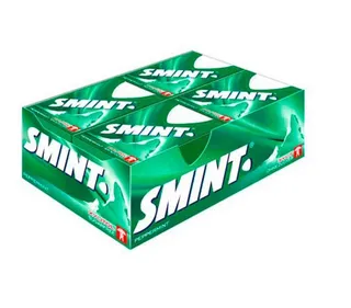 Smint Intense Peppermint Sugar Free 12X8G