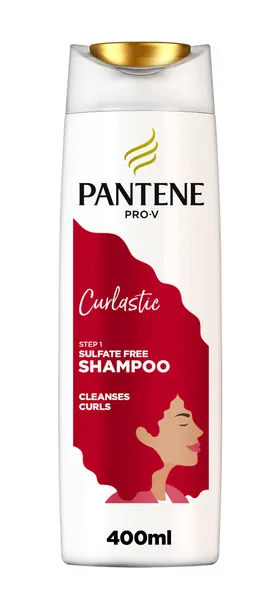 Pantene Curlastic Sulfate Free Shampoo 400Ml