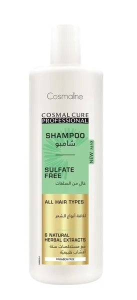 Cosmaline Cure Professional Sulfate Free Shampoo 500Ml
