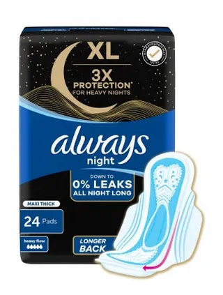 Always Raha Night Pads 24 Pads