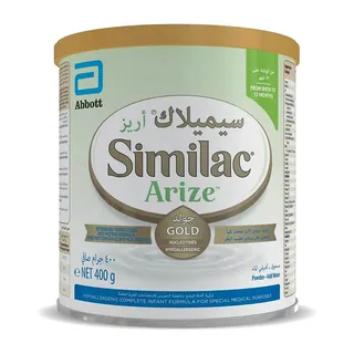 Similac Gold Arize Rice Protein Formula Milk 400G