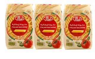 Al Alali Italian Macaroni Pasta Elbows 3X450G