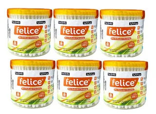 Felice Cotton Buds 6X200's