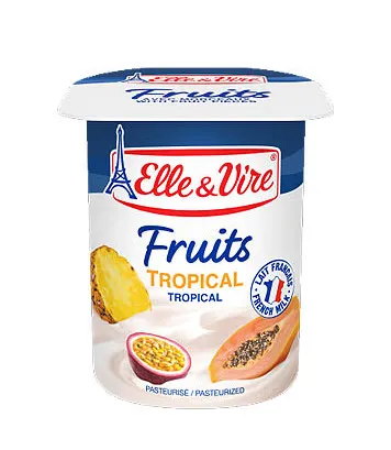 Elle And Vire Light Blueberry Dessert Yoghurt