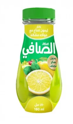 الصافي نكتار الليمون والنعناع مع الفواكة المشكلة 180مل