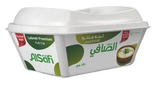 الصافي لبنة فاخرة كاملة الدسم 180جم