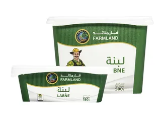 فارم لاند لبنة 500 جم + 180 جم