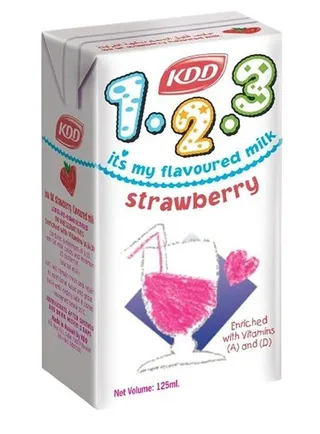KDD 123 Strawberry Milk