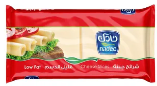 Nadec Cheese Slice Low Fat 400G
